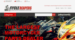 Desktop Screenshot of cyclereapers.info