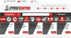 Desktop Screenshot of cyclereapers.com